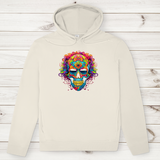 Herren Premium Bio Hoodie Sugar Skull