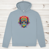 Herren Premium Bio Hoodie Sugar Skull