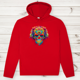 Herren Premium Bio Hoodie Sugar Skull