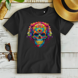 Damen Premium Bio T-Shirt Sugar Skull