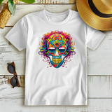 Damen Premium Bio T-Shirt Sugar Skull