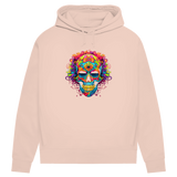 Damen Premium Bio Hoodie Sugar Skull