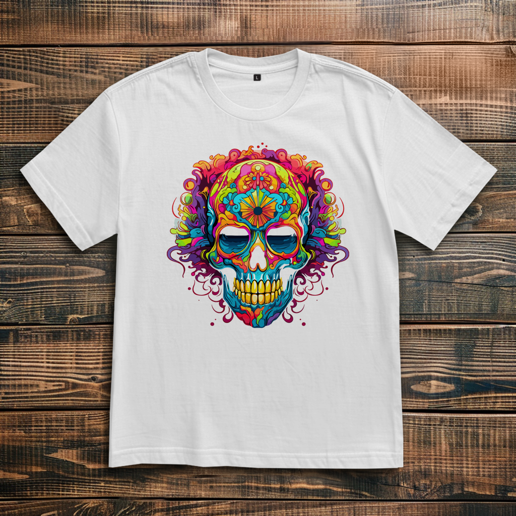 Oversize T-Shirt Sugar Skull