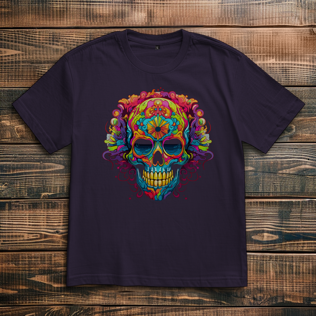 Oversize T-Shirt Sugar Skull