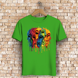 Herren Premium Bio T-Shirt Drip Masks