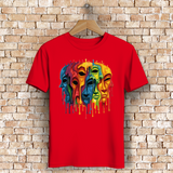 Herren Premium Bio T-Shirt Drip Masks