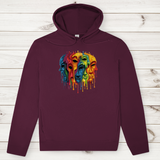Herren Premium Bio Hoodie Drip Masks