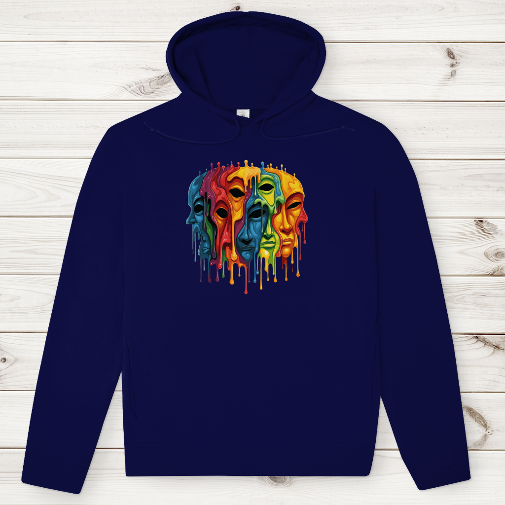 Herren Premium Bio Hoodie Drip Masks