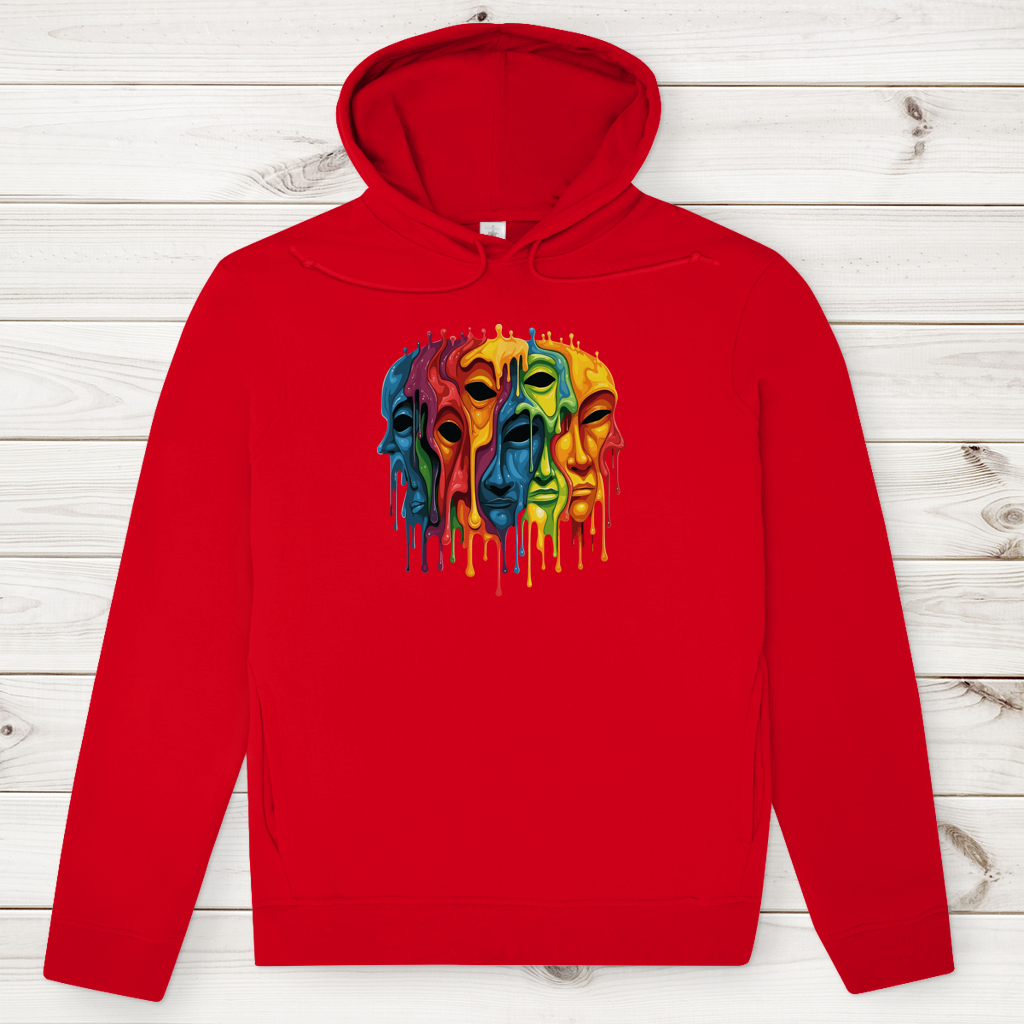 Herren Premium Bio Hoodie Drip Masks