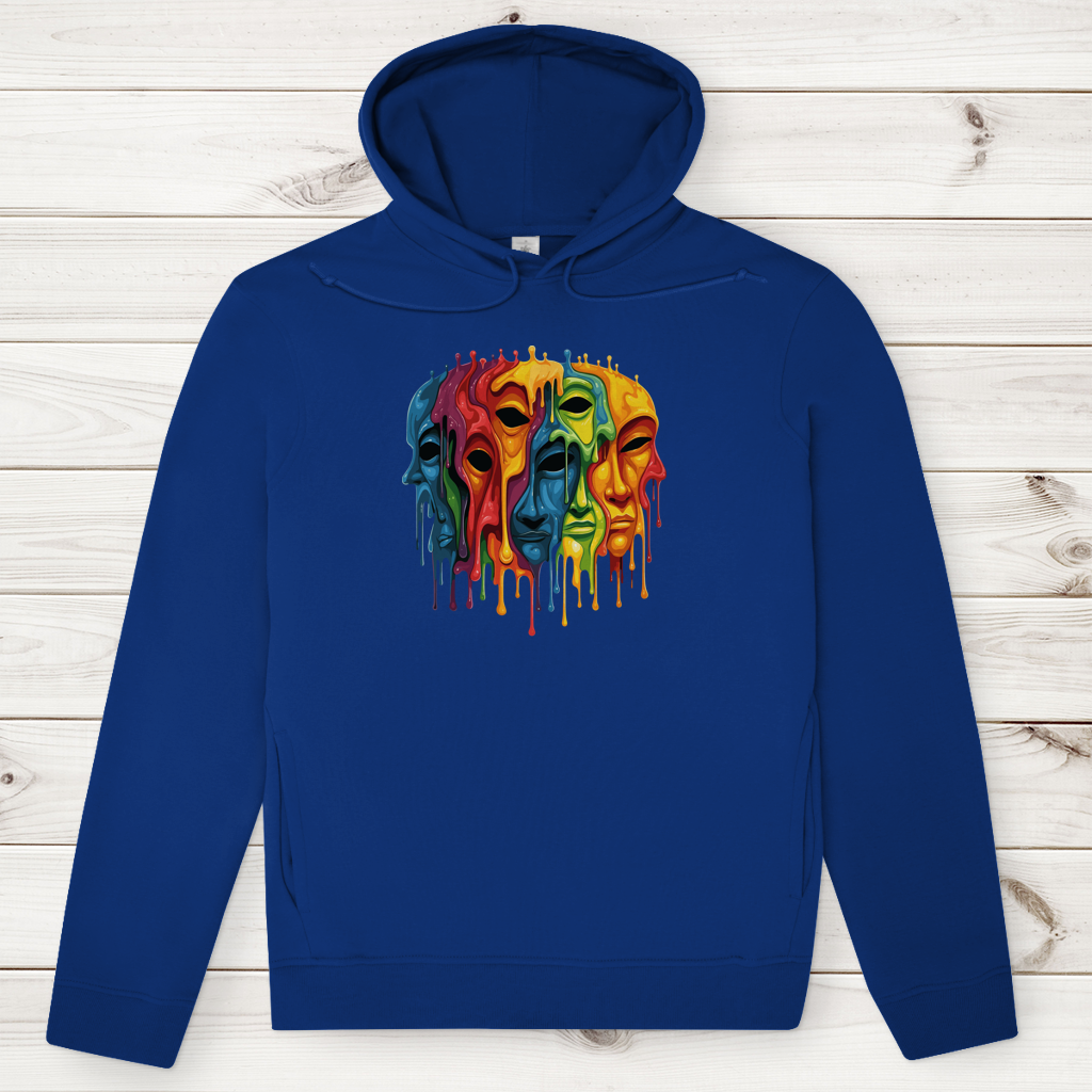 Herren Premium Bio Hoodie Drip Masks