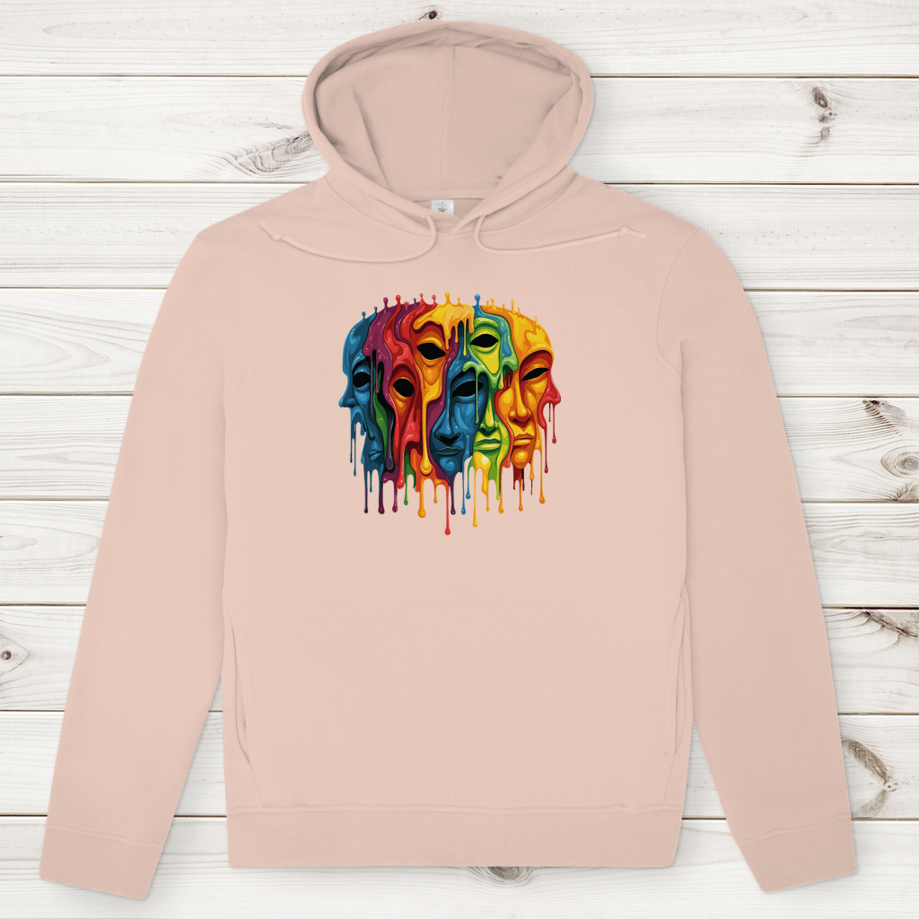 Herren Premium Bio Hoodie Drip Masks