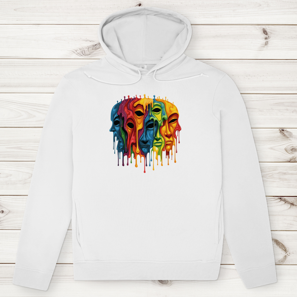Herren Premium Bio Hoodie Drip Masks
