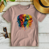 Damen Premium Bio T-Shirt Drip Masks
