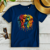 Damen Premium Bio T-Shirt Drip Masks