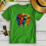 Damen Premium Bio T-Shirt Drip Masks