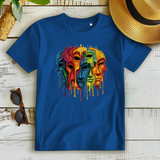 Damen Premium Bio T-Shirt Drip Masks