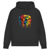 Damen Premium Bio Hoodie Drip Masks
