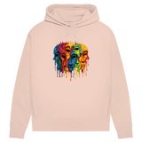 Damen Premium Bio Hoodie Drip Masks