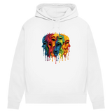 Damen Premium Bio Hoodie Drip Masks