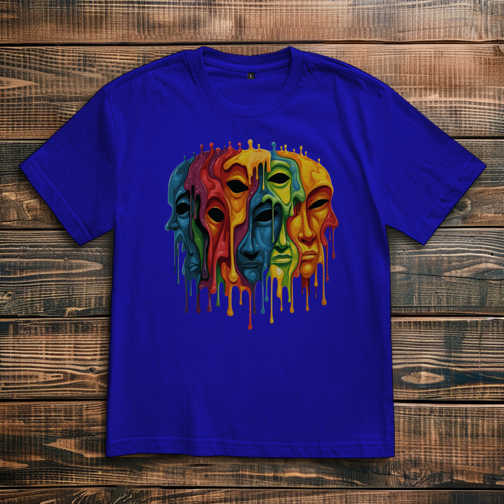 Oversize T-Shirt Drip Masks