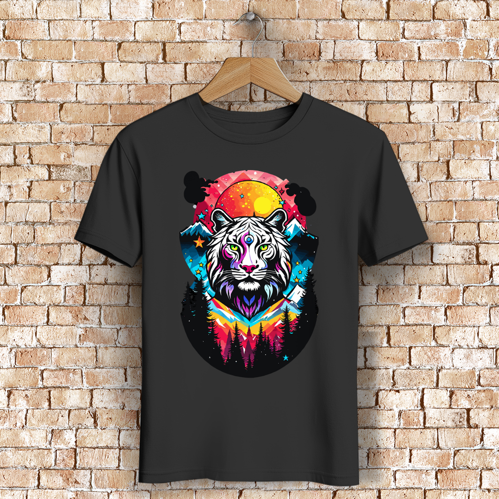 Herren Premium Bio T-Shirt Mystic Tiger