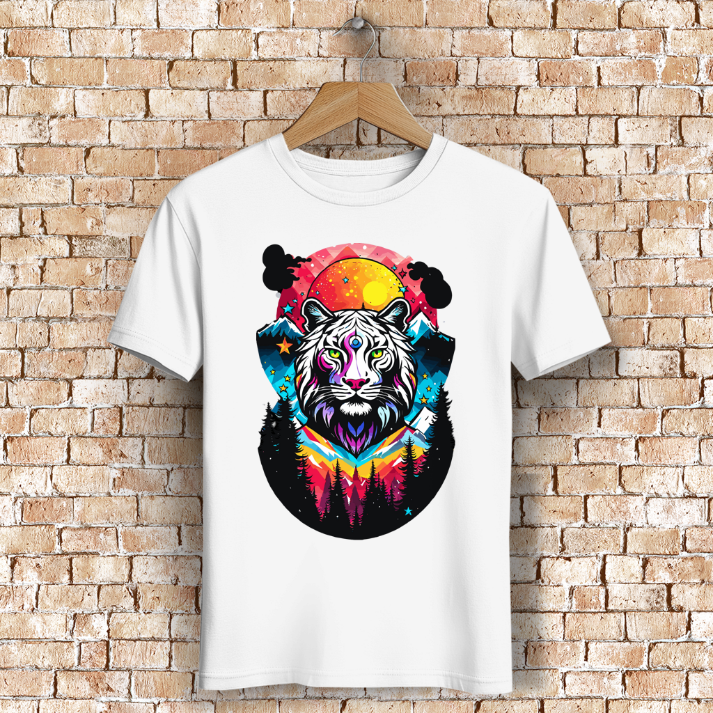Herren Premium Bio T-Shirt Mystic Tiger