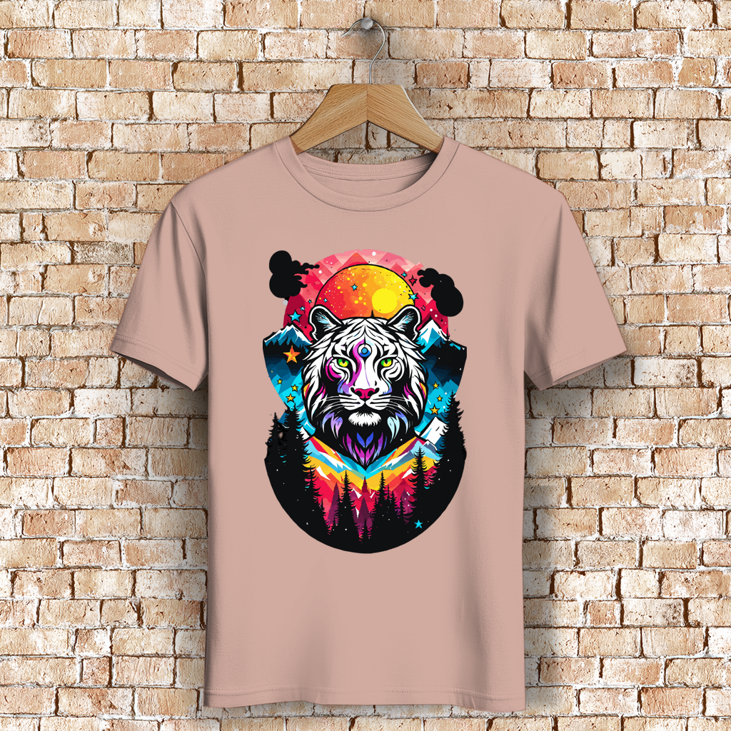Herren Premium Bio T-Shirt Mystic Tiger