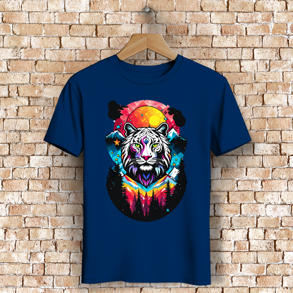 Herren Premium Bio T-Shirt Mystic Tiger