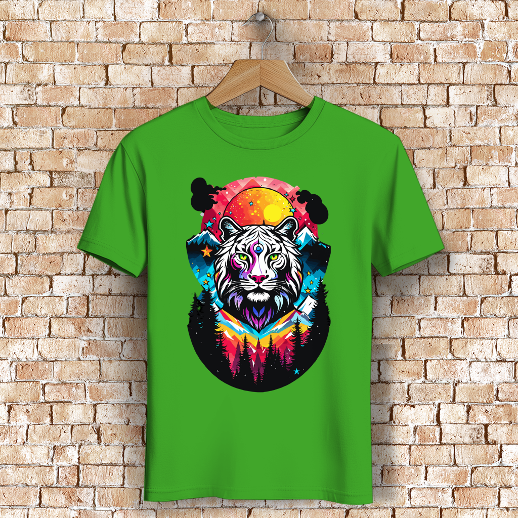 Herren Premium Bio T-Shirt Mystic Tiger