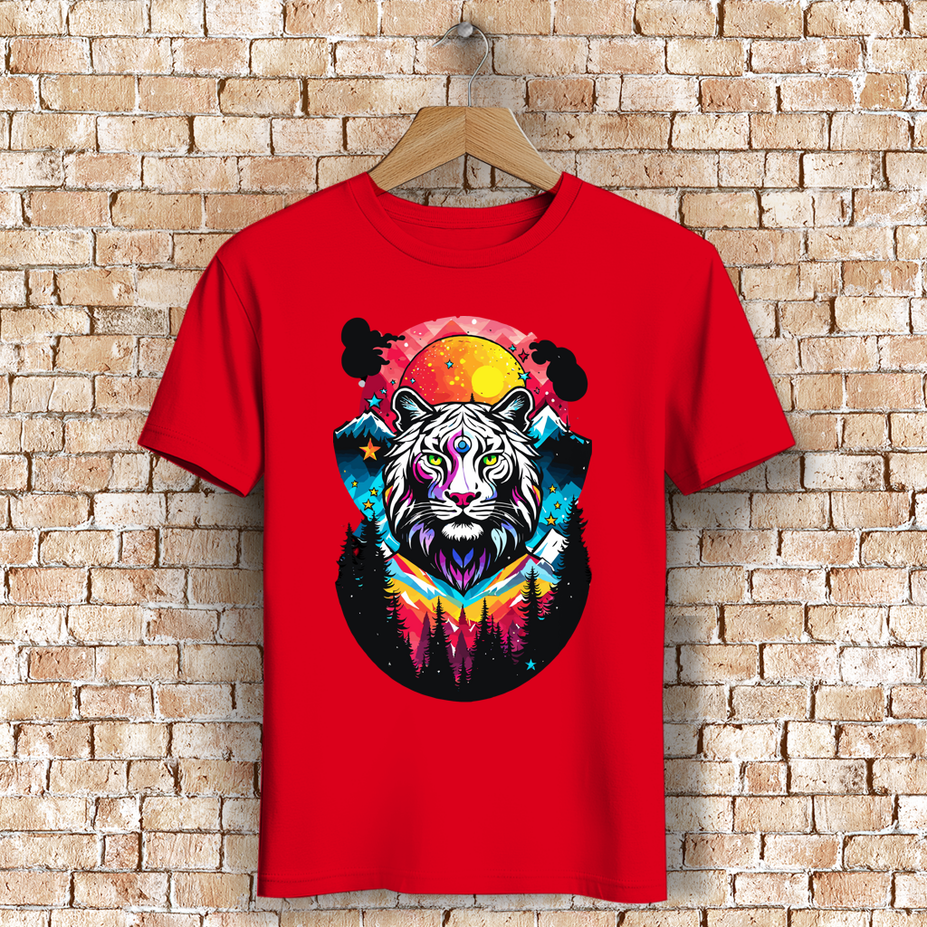 Herren Premium Bio T-Shirt Mystic Tiger