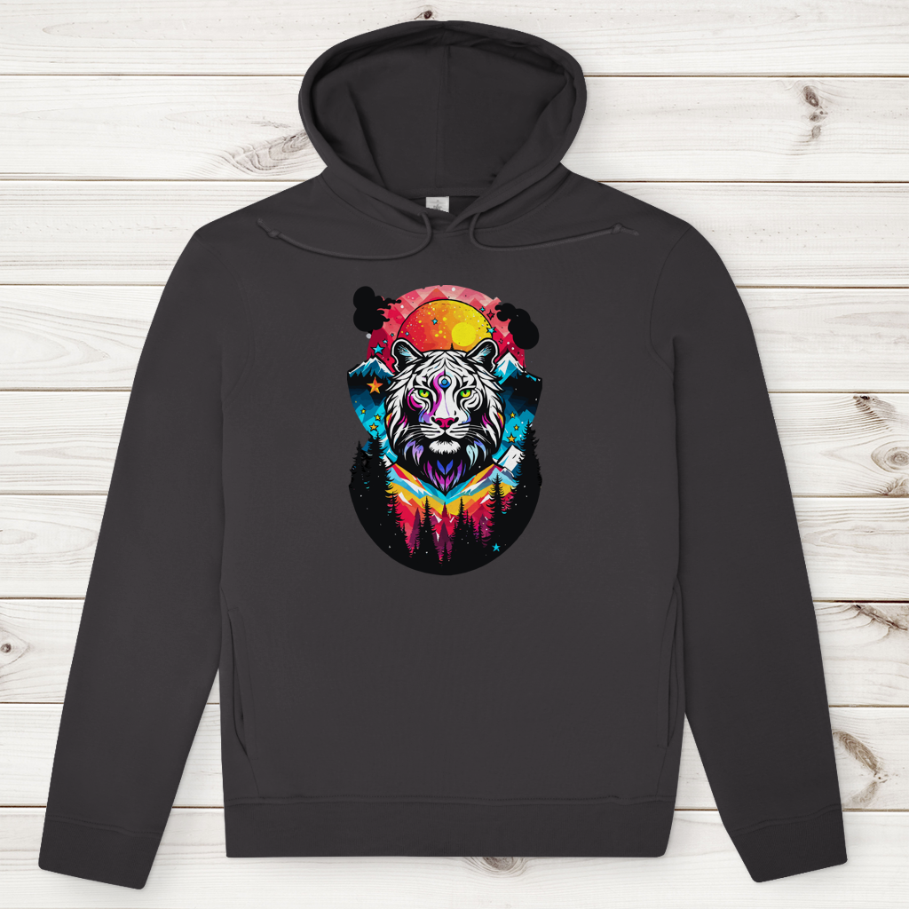 Herren Premium Bio Hoodie Mystic Tiger