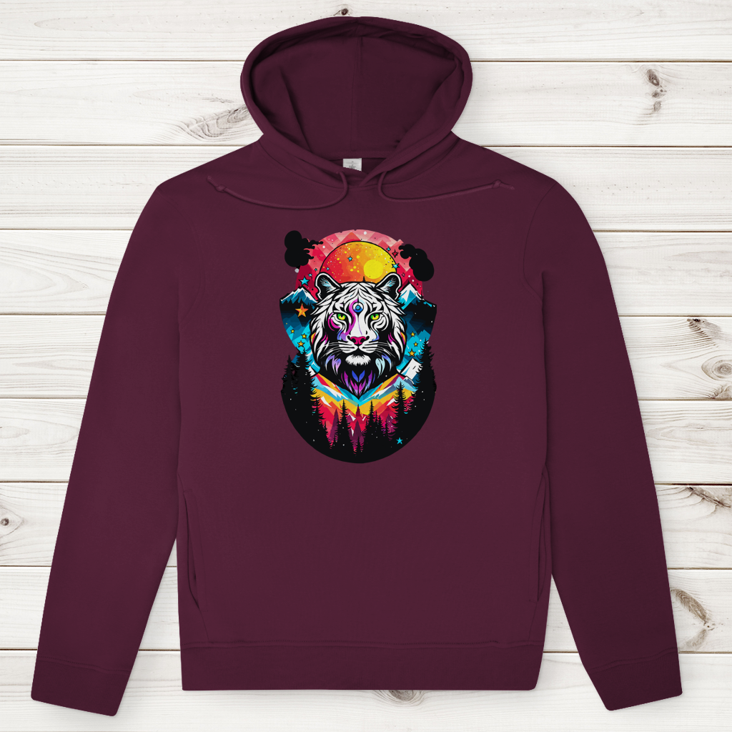 Herren Premium Bio Hoodie Mystic Tiger