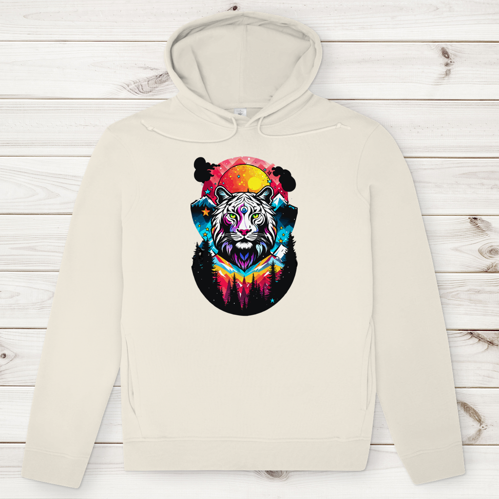 Herren Premium Bio Hoodie Mystic Tiger