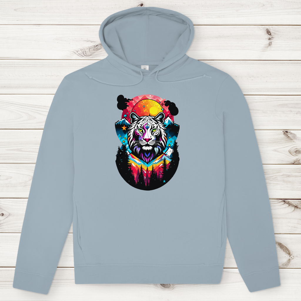 Herren Premium Bio Hoodie Mystic Tiger