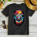 Damen Premium Bio T-Shirt Mystic Tiger