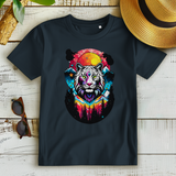 Damen Premium Bio T-Shirt Mystic Tiger