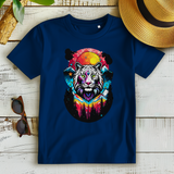 Damen Premium Bio T-Shirt Mystic Tiger