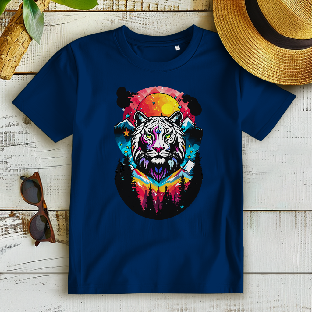Damen Premium Bio T-Shirt Mystic Tiger