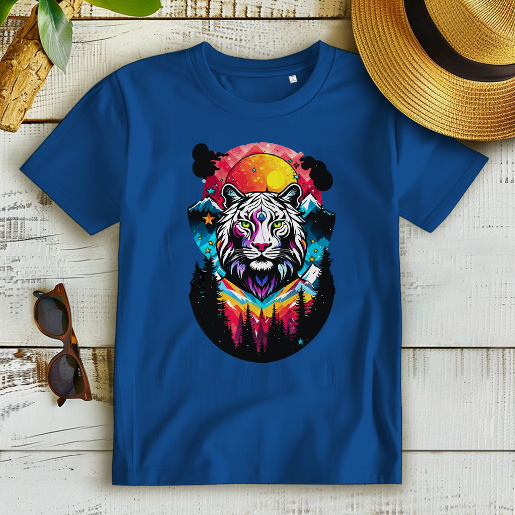 Damen Premium Bio T-Shirt Mystic Tiger