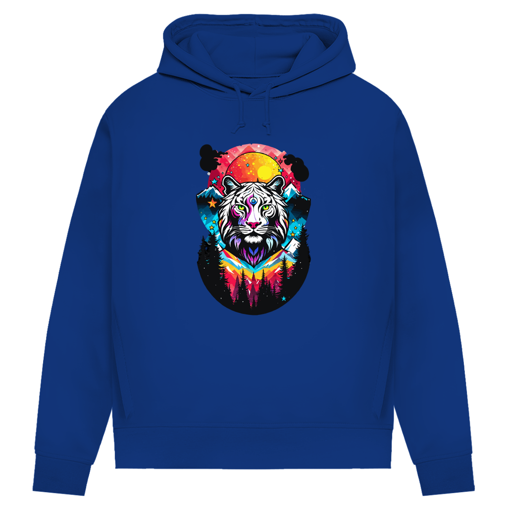 Damen Premium Bio Hoodie Mystic Tiger