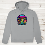 Herren Premium Bio Hoodie Neon Mushroom Circle