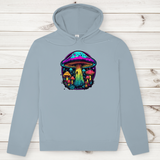 Herren Premium Bio Hoodie Neon Mushroom Circle
