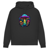 Damen Premium Bio Hoodie Neon Mushroom Circle