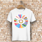 Herren Premium Bio T-Shirt Rainbow Eye