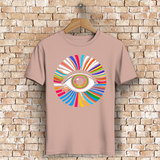 Herren Premium Bio T-Shirt Rainbow Eye