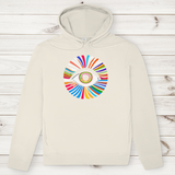 Herren Premium Bio Hoodie Rainbow Eye