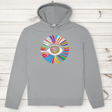 Herren Premium Bio Hoodie Rainbow Eye