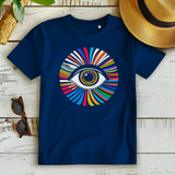 Damen Premium Bio T-Shirt Rainbow Eye
