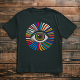 Oversize T-Shirt Rainbow Eye