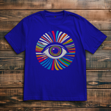 Oversize T-Shirt Rainbow Eye